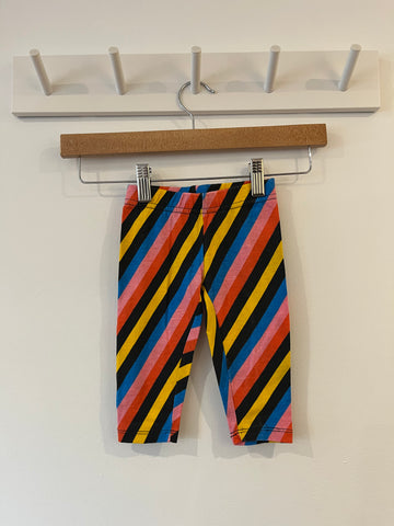 Oh Baby striped leggings (0-3m)