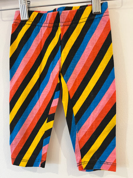 Oh Baby striped leggings (0-3m)