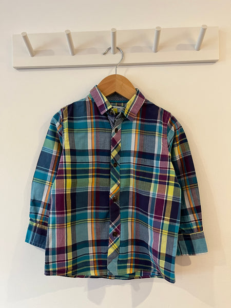Ted Baker check shirt (3-4y)