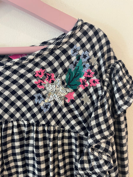 Joules check top (9-10y)