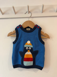 Frugi sweater vest (0-3m) *sizing 6-9m*