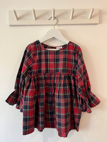 Next tartan top (7-8y)