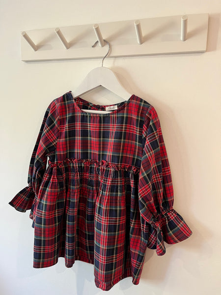 Next tartan top (7-8y)