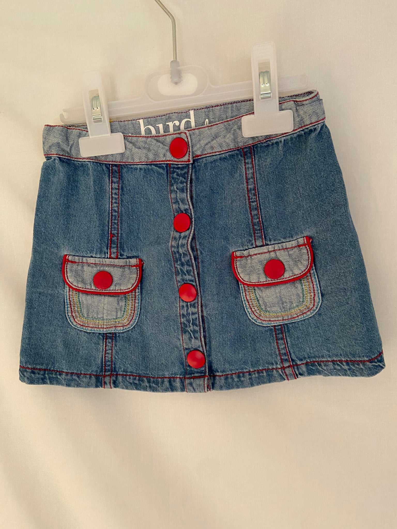 Little Bird soft denim skirt (12-18m)