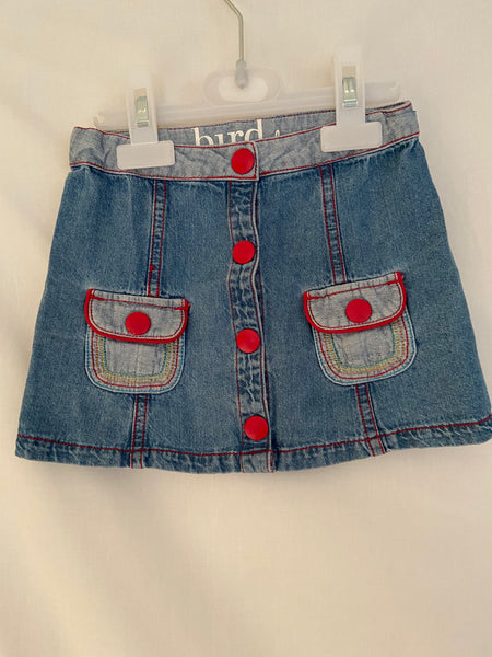 Little Bird soft denim skirt (12-18m)