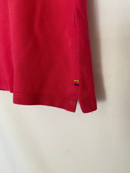 Pink sleeveless polo shirt (3-4y)