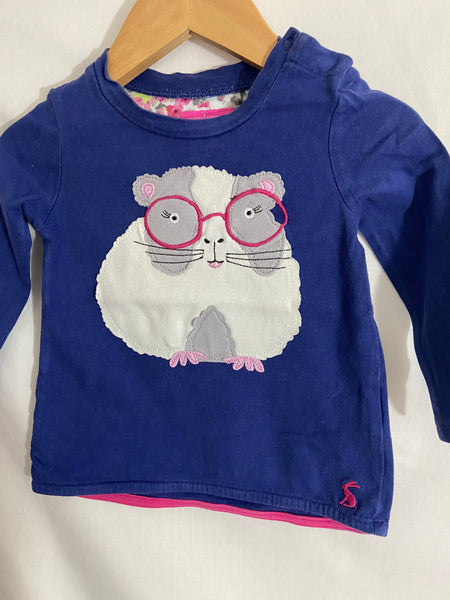Joules guinea pig top (6-9m)