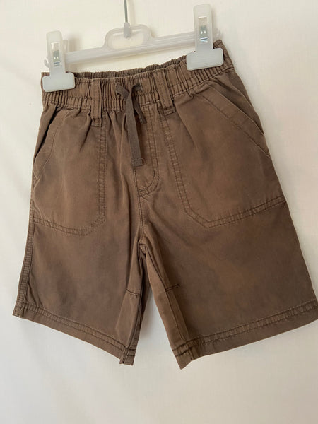 Next brown lightweight shorts (2-3y)