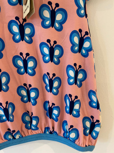 Maxomorra butterfly dress (9-12m)