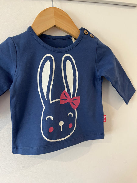 BNWT Kite rabbit top (0-3m) *generous*